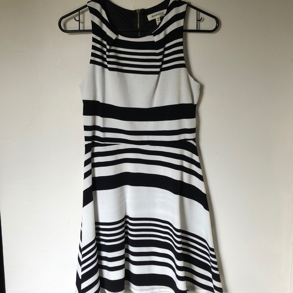 Black and White Dress